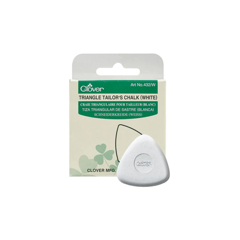 CLOVER - TRIANGLE TAILOR'S CHALK - WHITE