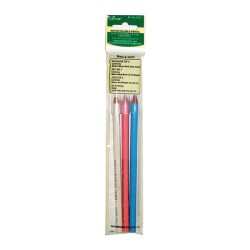 CLOVER - WATER SOLUBLE PENCILS - ASSORTED - 3 PCS